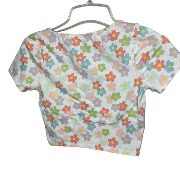PacSun Floral Crop Top. Size Small. - Picture 4 of 7